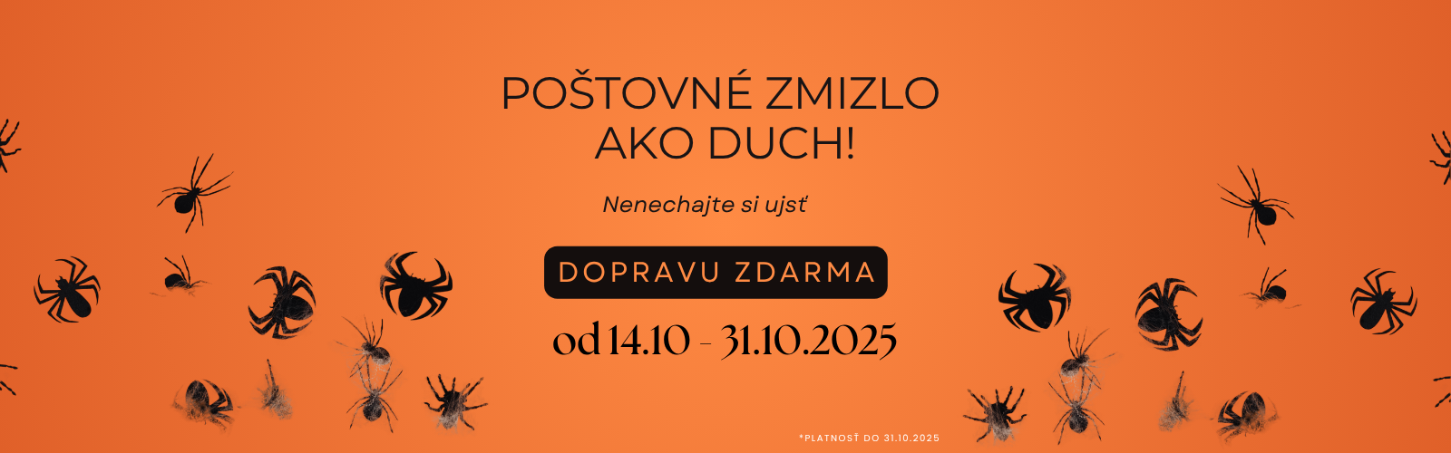 Banner doprava zdarma